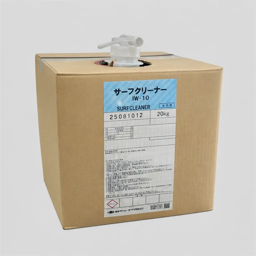 ナフサ不安・シンナー代替で注目度急上昇！水性洗浄剤サーフクリーナーIW- 1 0