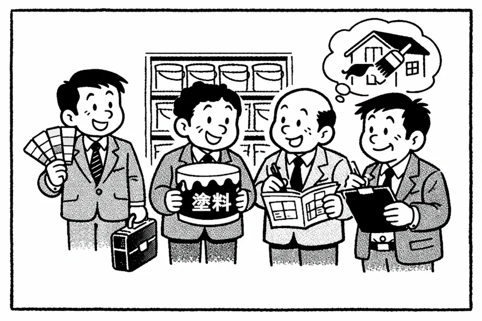 塗料営業部員の反省会　第一回：真夏の水性硬質ウレタン塗床に気を付けろ！