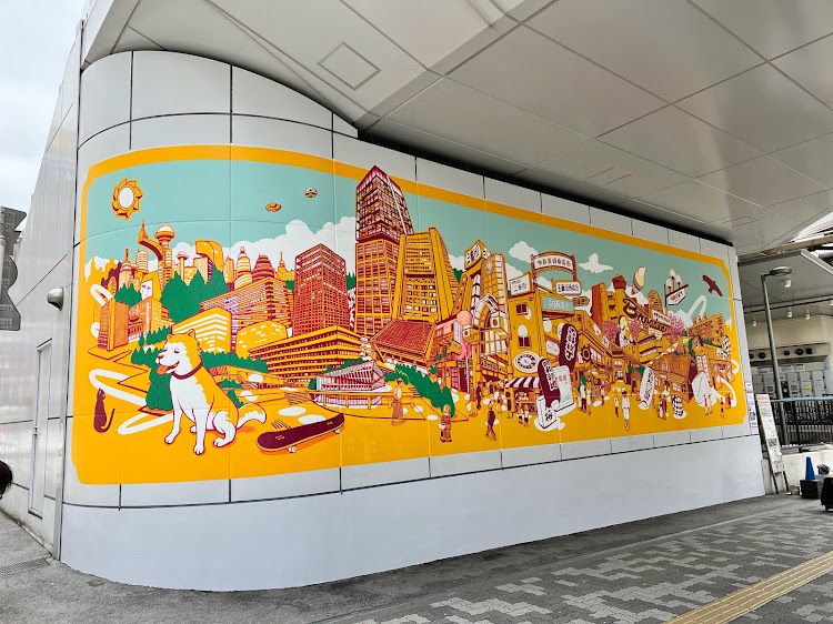 日本ペイント 壁画による芸術活動支援 東京都中野区のプロジェクト