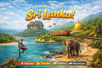 ঈদের ছুটিতে শ্রীলংকা ট্যুর