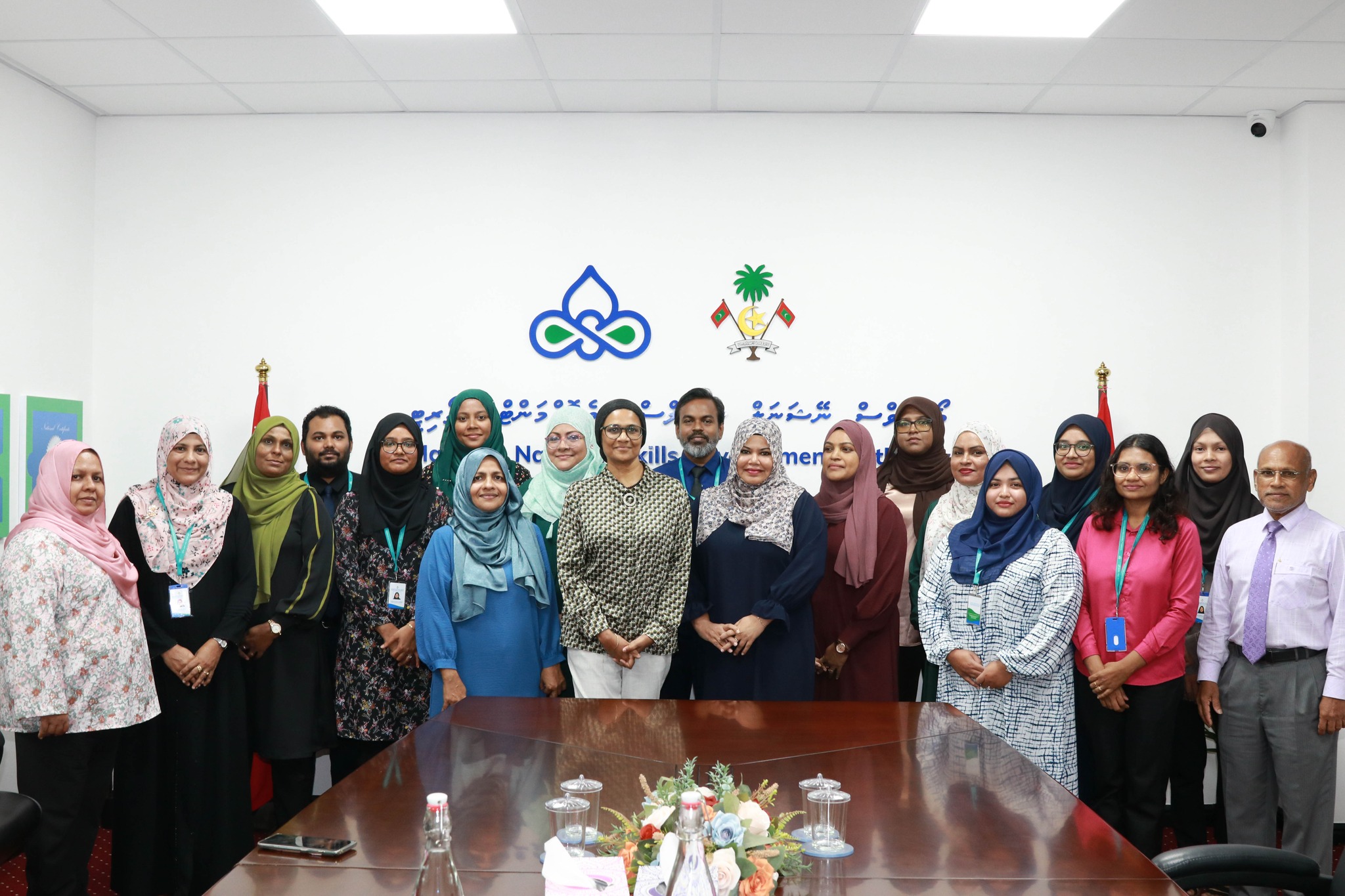 Minister and Senior Officials MoHELSD Visit MNSDA