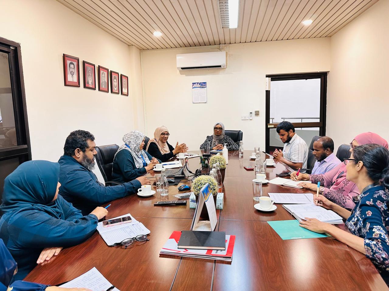 Maldives Polytechnic had a productive meeting with Maldives National Skills Development Authority and the Ministry of Social and Family Development