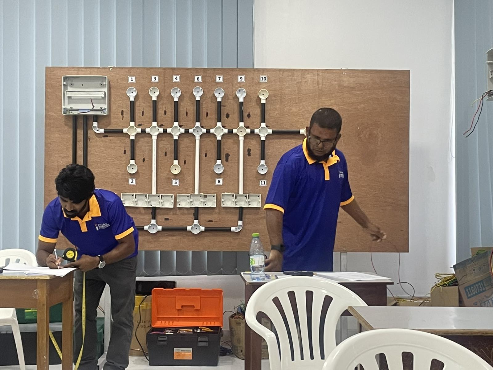 Competency based assessment for National Certificate III Electrical Installation and Maintenance was conducted at Gdh. Fiyoaree.
