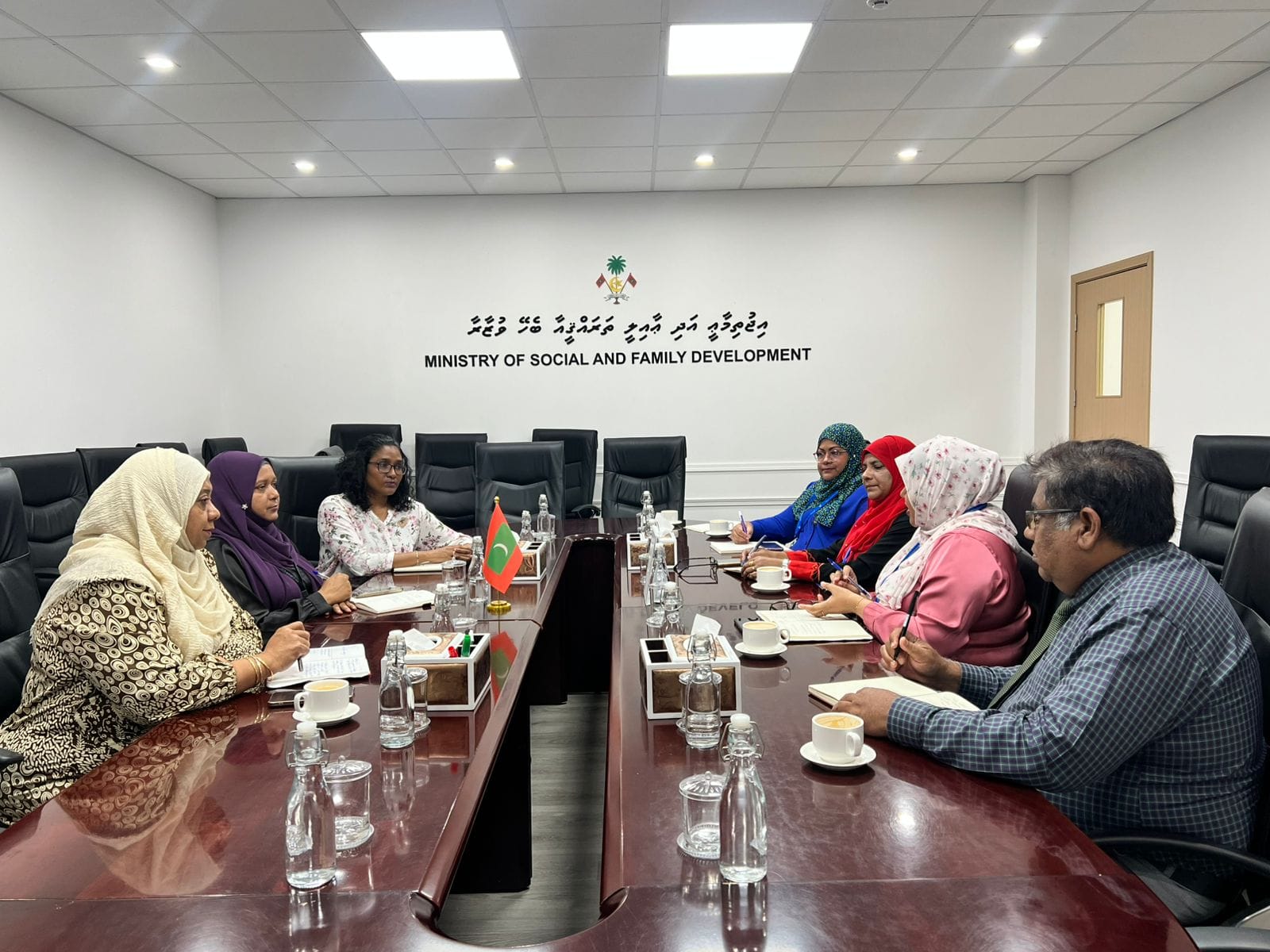 SMT of MNSDA met with the senior officials of the Ministry of Social and Family Development