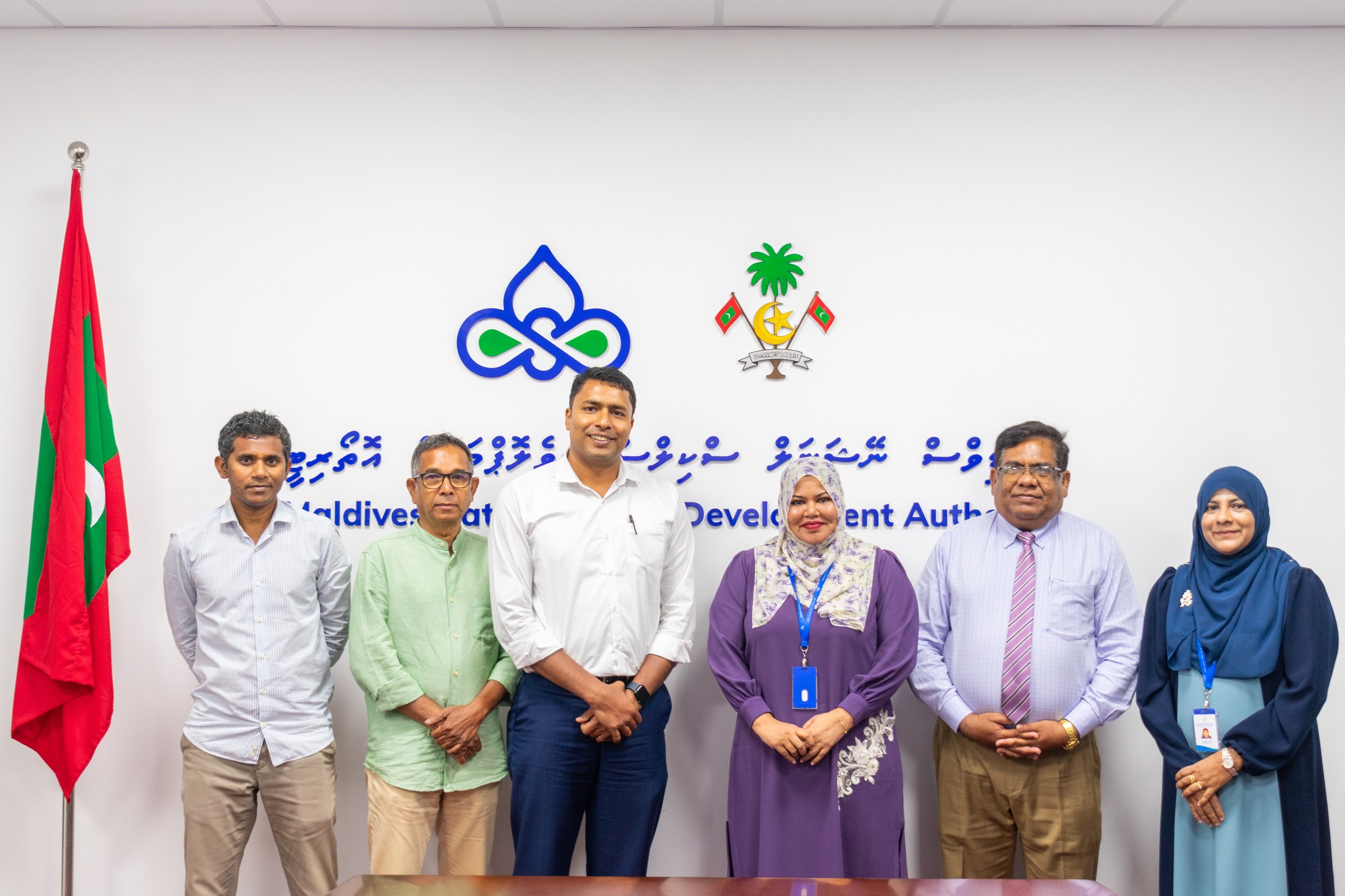 A team from Taj Hotels in the Maldives met with the SMT of MNSDA