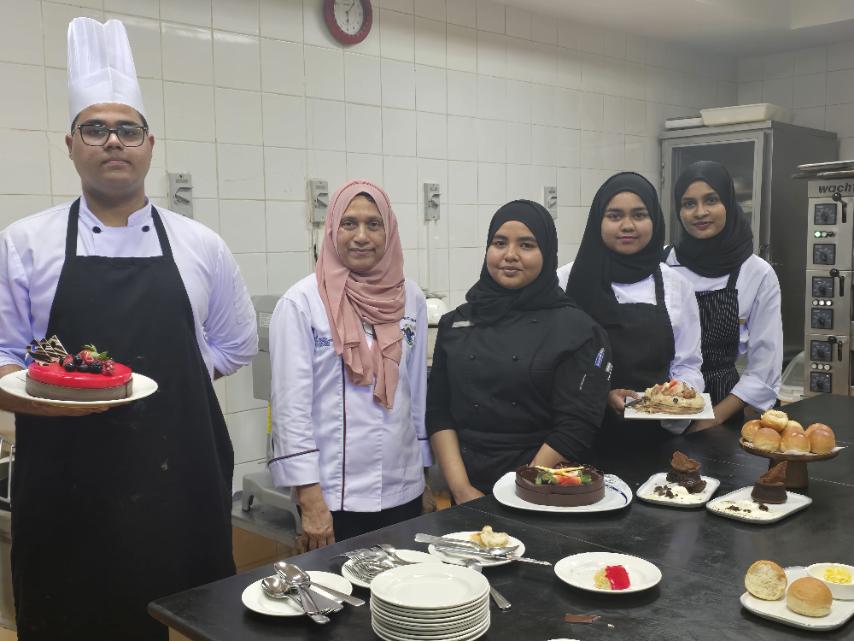 Competency based assessment for National Certificate III in Pastry and Bakery was conducted at Sheraton Maldives.