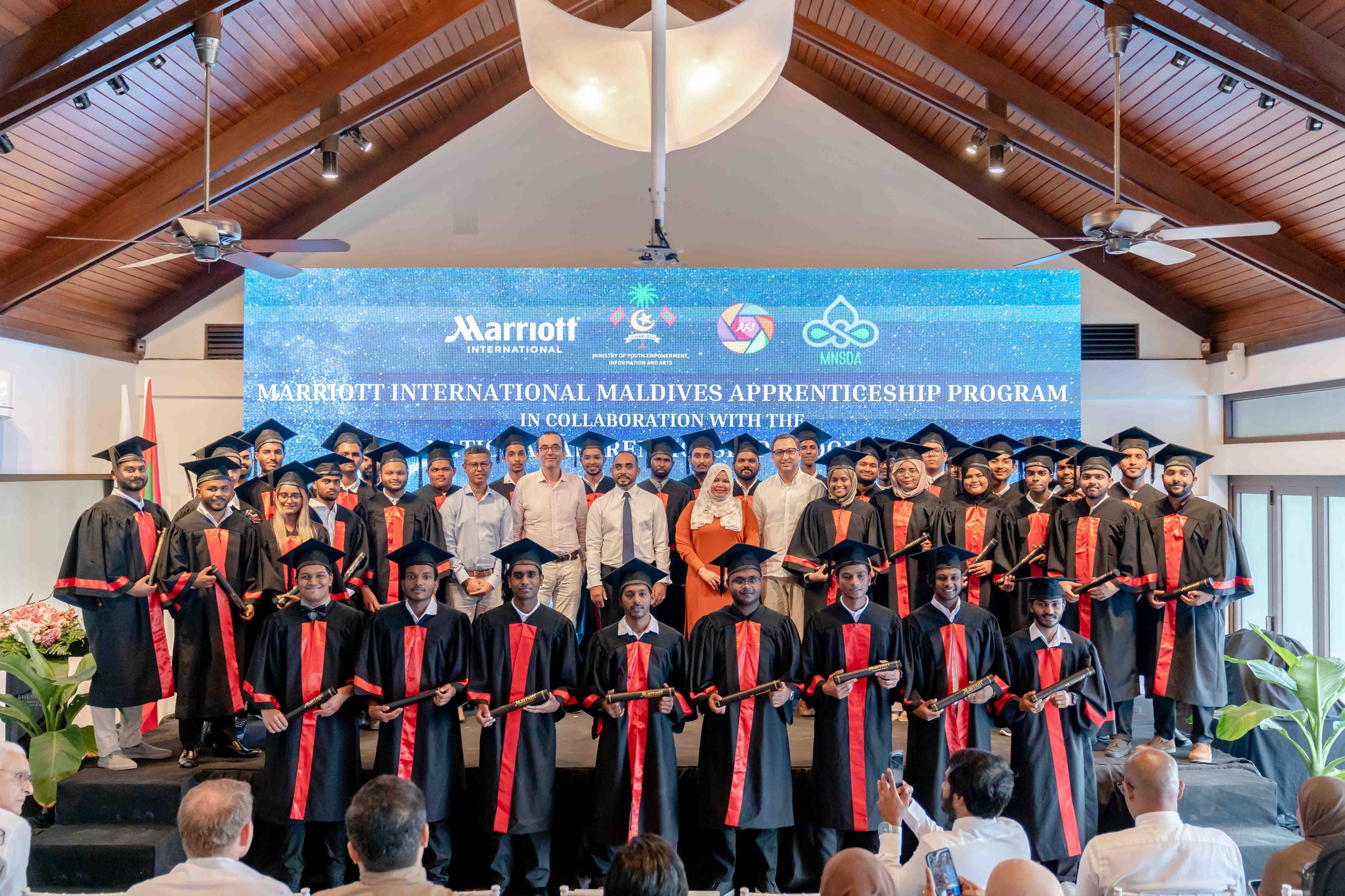 CEO Dr. Zahra Mohamed, attend the graduation ceremony of NAP