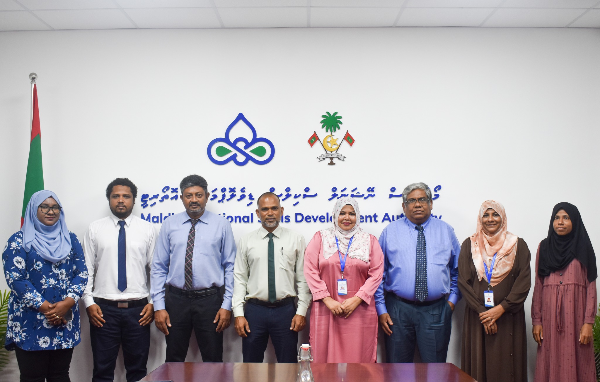 Bandidhoo Council meets Senior Officials of MNSDA