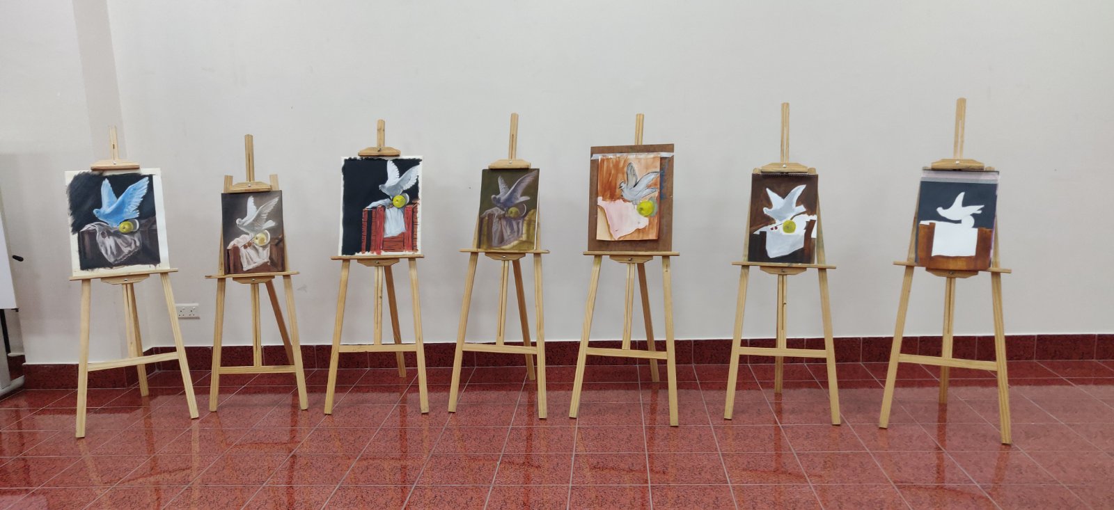 National Assessment for National Certificate III in Art Skills was conducted at Maldives Polytechnic yesterday.