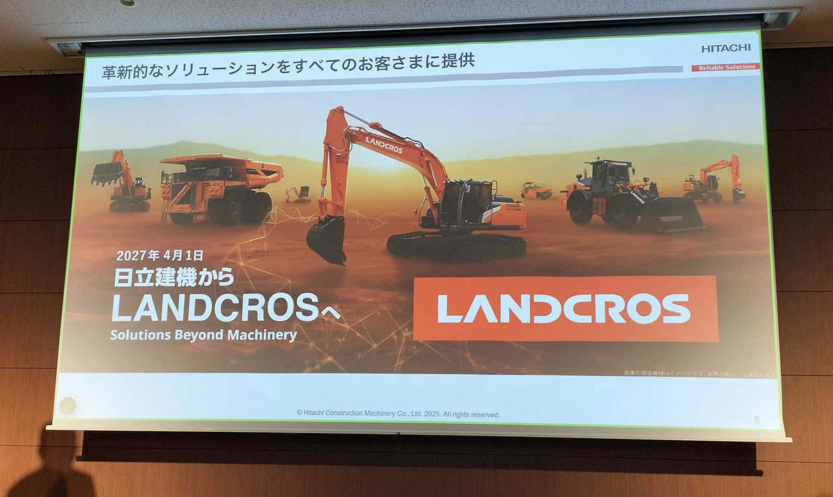 新社名とLANDCROSのご紹介