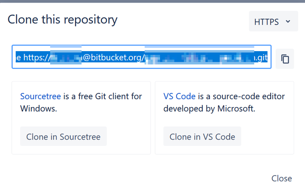 Cloneする際、VS Codeを選択できます