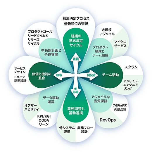 エンタープライズアジャイルの問題領域