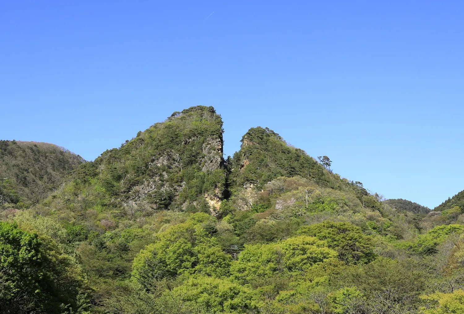 図1：佐渡島の金山跡