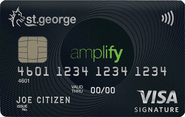 St.George Amplify Rewards Signature - Up to 180K Points + discounted first year annual fee