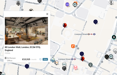 London Flex Office Space Report - Q2 2025