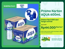 🌊 Segarnya AQUA, Bikin Semangat Jualan!