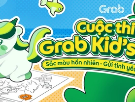 Grab | Cuộc thi Grab Kid’s Art: Sắc màu hồn nhiên - Gửi tình yêu đến biển