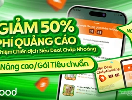 GrabFood | Giảm ngay 50% phí quảng cáo khi trải nghiệm Chiến dịch Siêu Deal Chớp Nhoáng