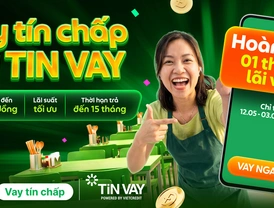 GFIN x VIETCREDIT | Chương trình hoàn tiền 01 tháng lãi vay khi đăng ký vay qua thương hiệu Tin Vay