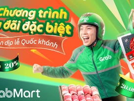 GrabMart | Chương trình ưu đãi đặc biệt nhân dịp lễ Quốc khánh