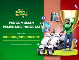 Daftar Pemenang Program KIOSOKE dari GrabKios