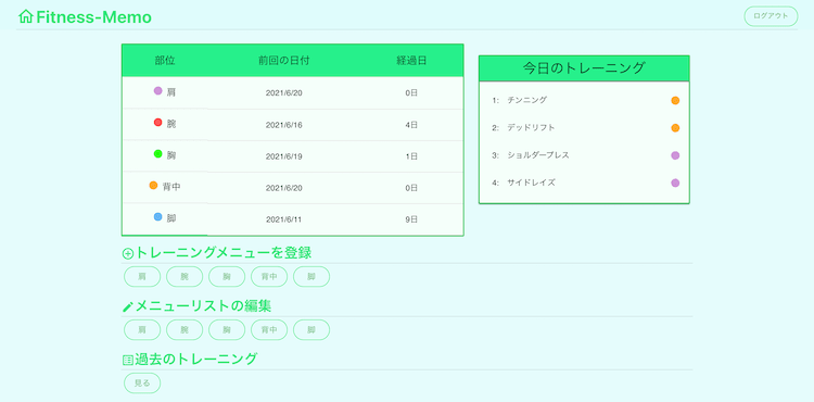 fitness_Memo
