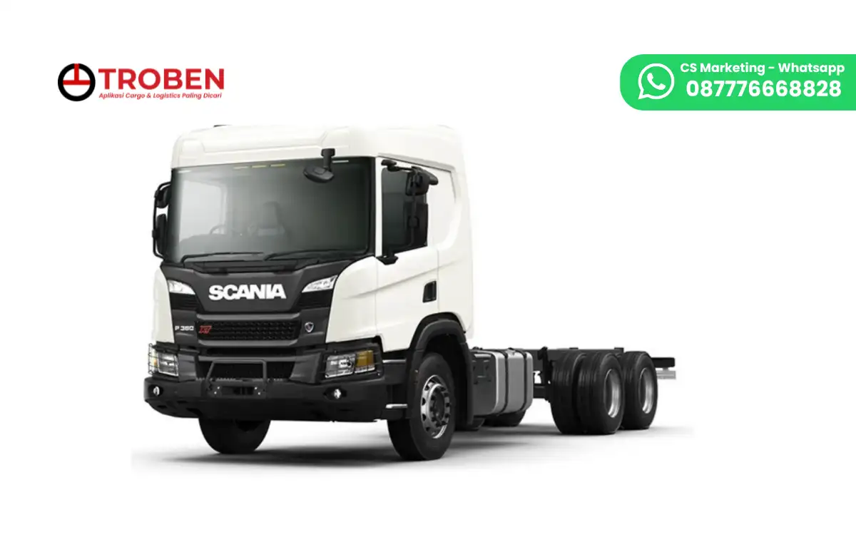 Spesifikasi Scania P360 6x4, Berikut Keunggulannya!