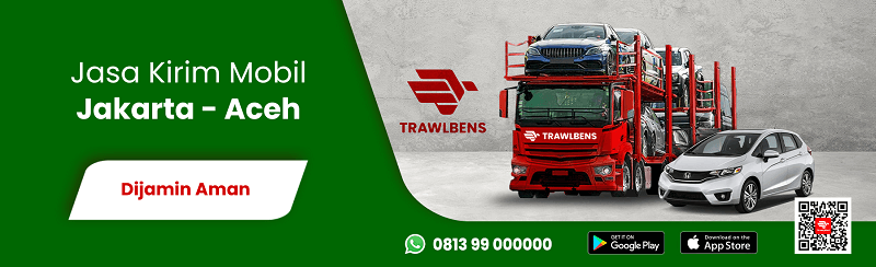 jasa kirim mobil jakarta banda aceh
