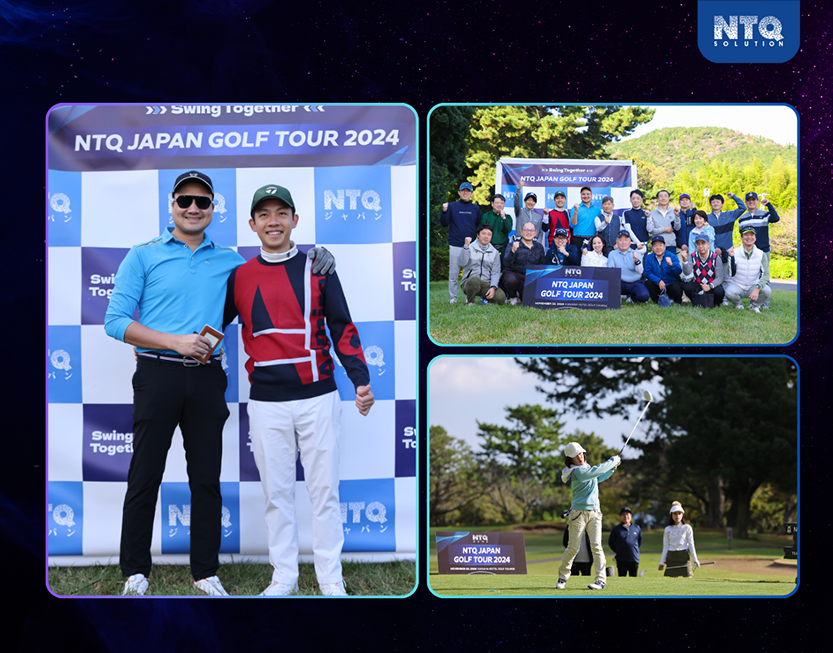 初開催！𝙉𝙏𝙌 𝙅𝙖𝙥𝙖𝙣主催ゴルフコンペ Swing Together! NTQ Japan GOLF Tour 2024 💥