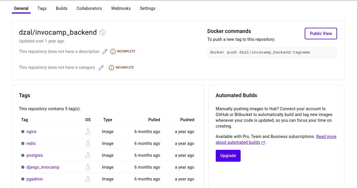 Section Image Backend