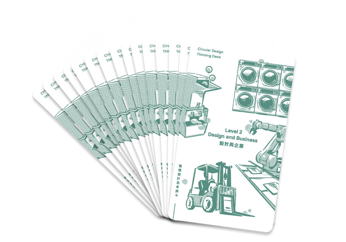 循環設計思考牌卡工作坊進行中