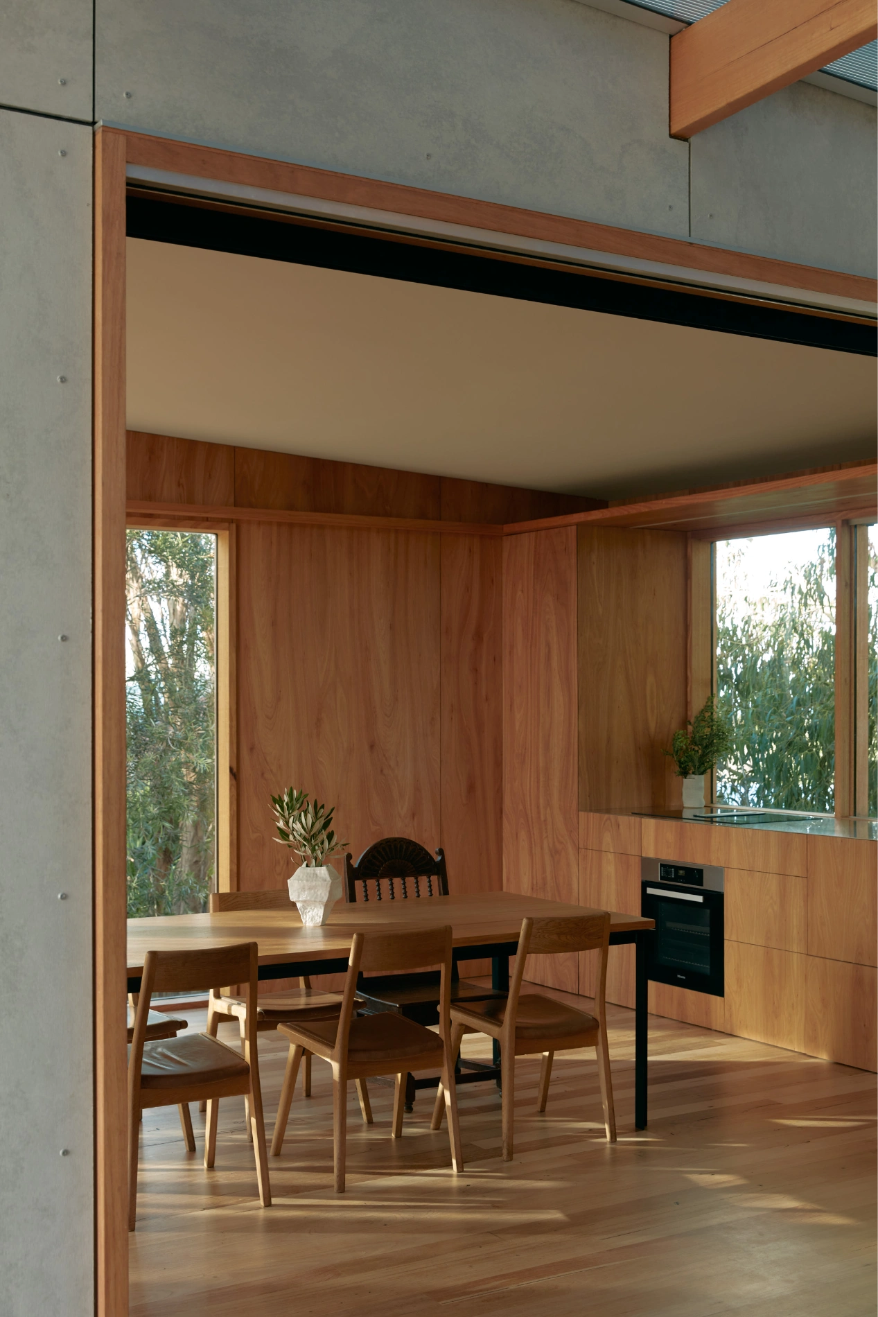 Kitchen of Eucalypt house