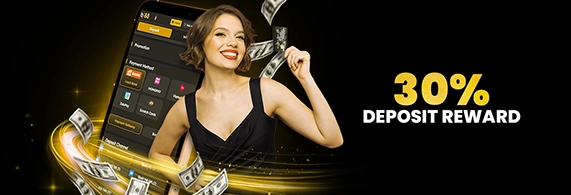 Get a 30% Deposit Reward Every Day at Bet88 Casino!