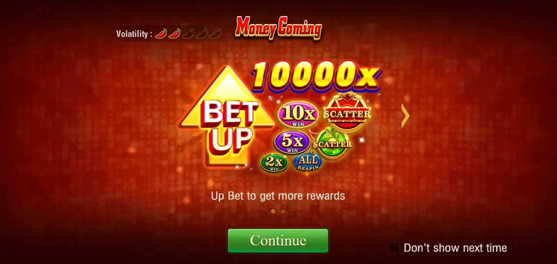 Explore the Money Coming Demo Slot at BJ88 Ph.webp