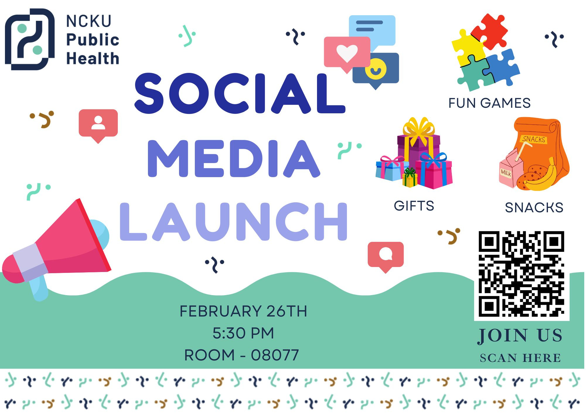  Launch Event for Social Media Page