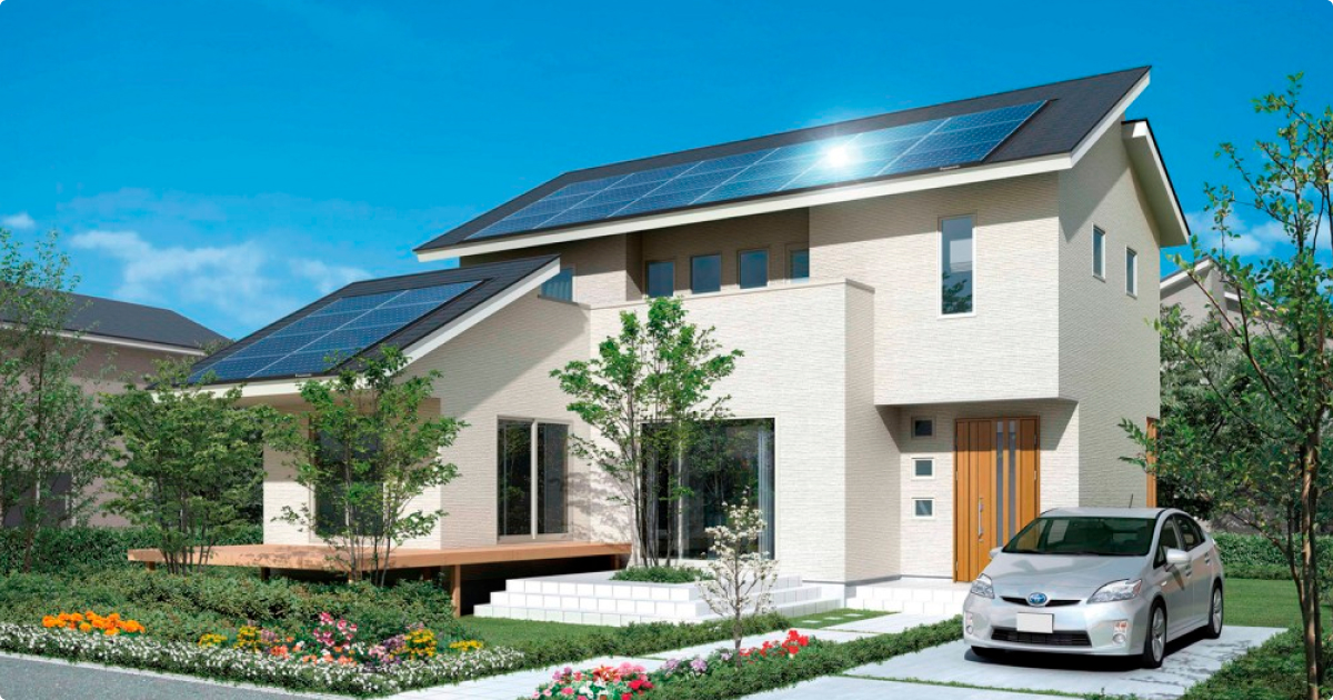 Smart sustainable house by Panasonic homes