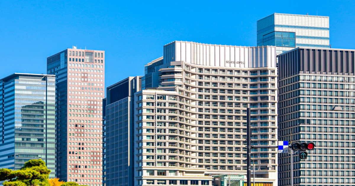 Real estate market trend going up in Tokyo