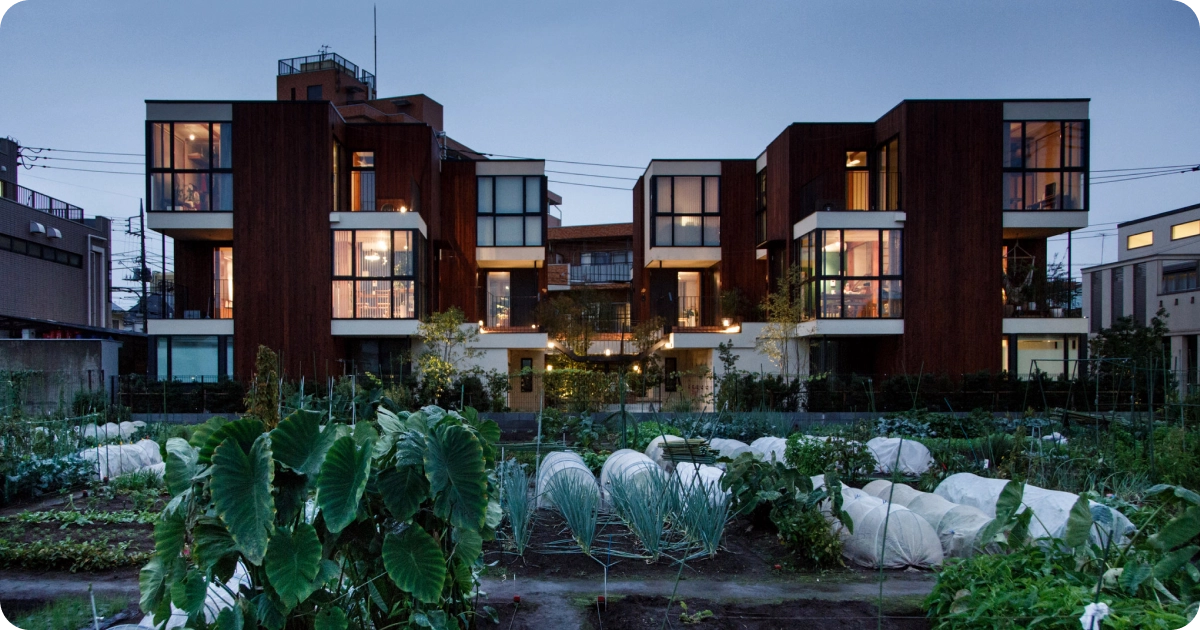 Apartments with Garden