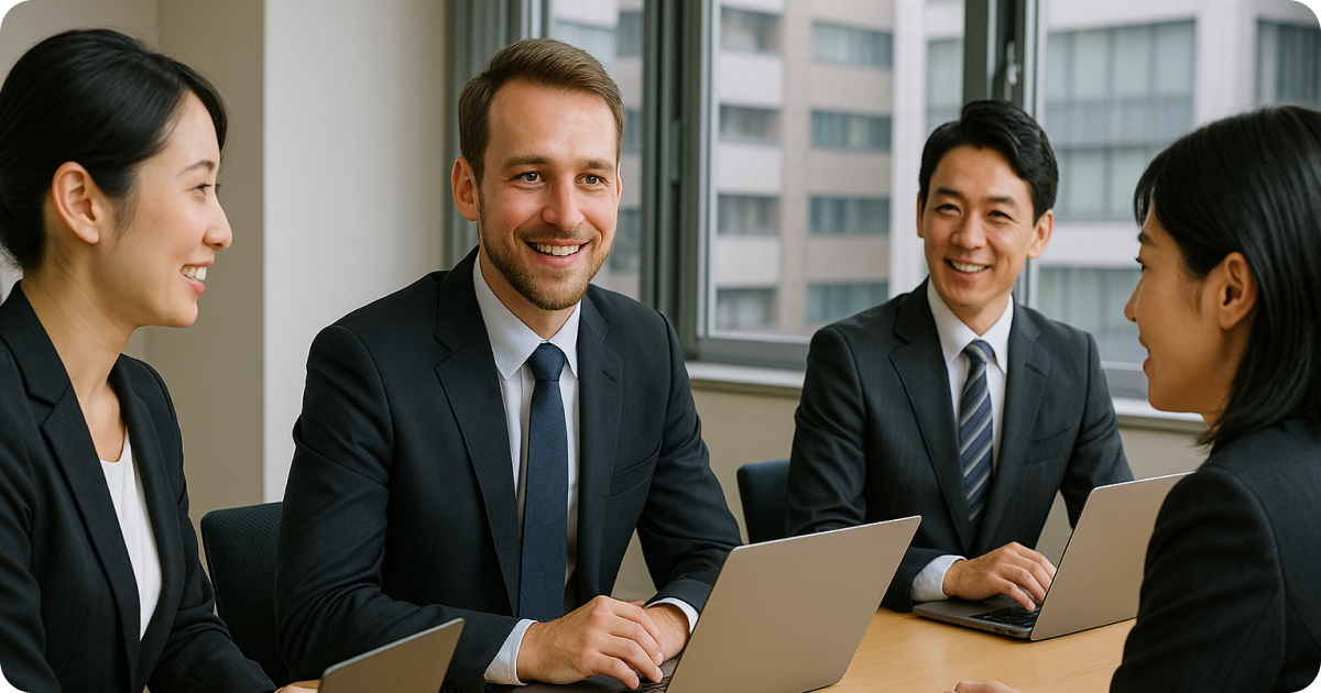 working in japan
