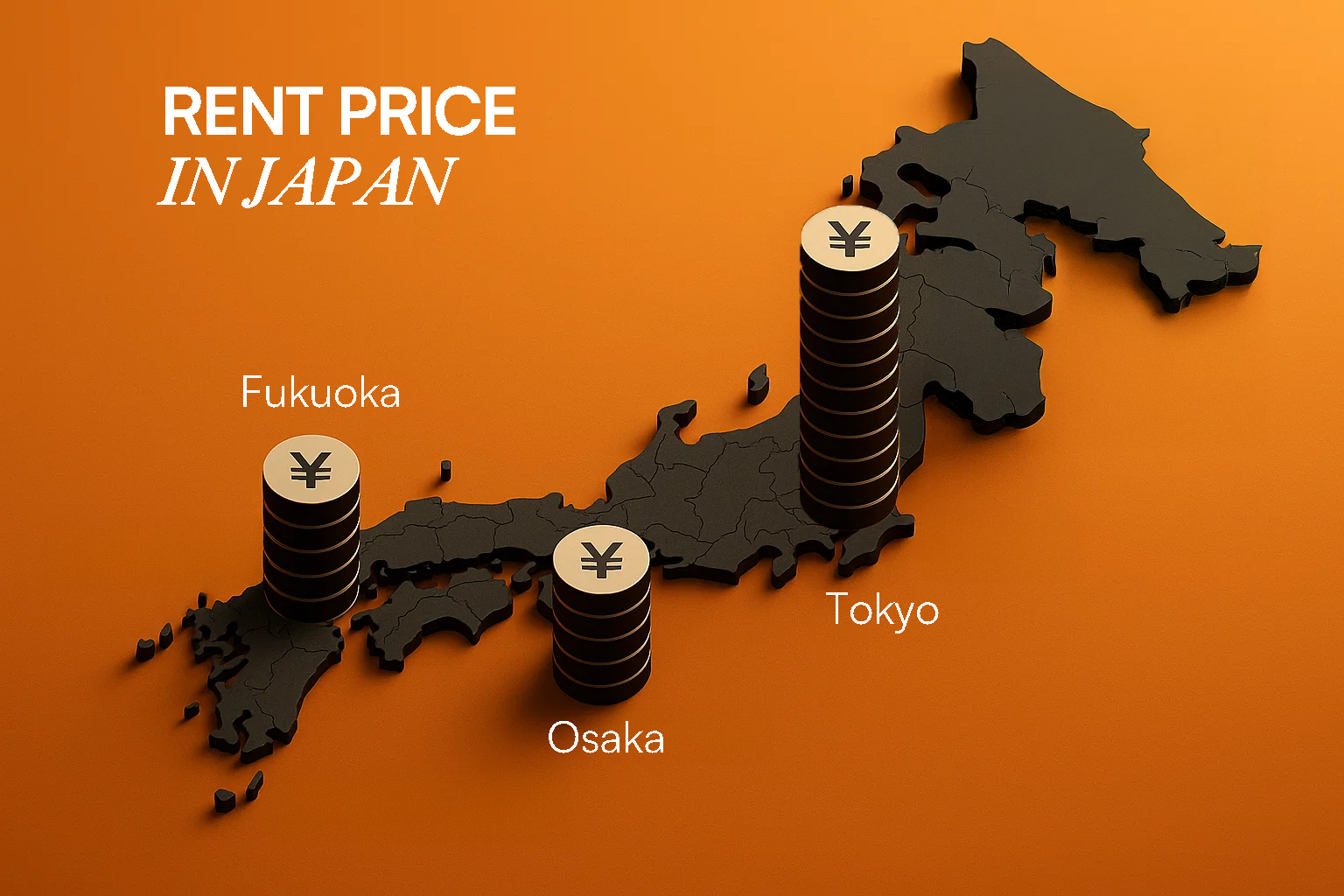 Apartment Rent by Prefecture Compared to Living in Tokyo