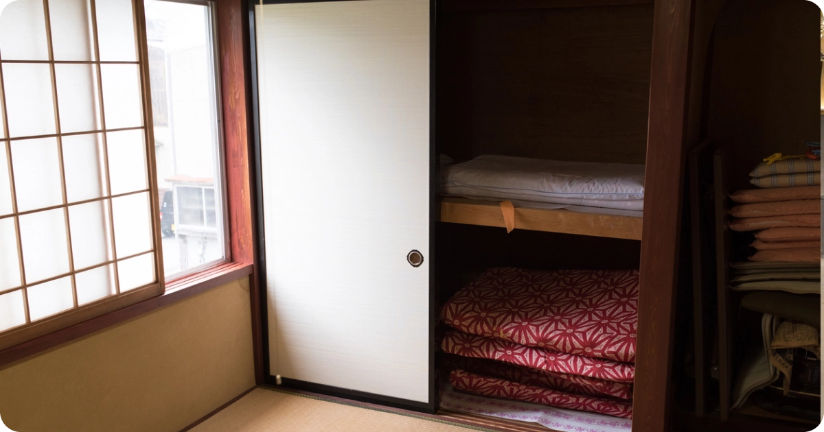 Japanese closet