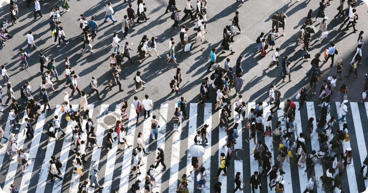 people walking