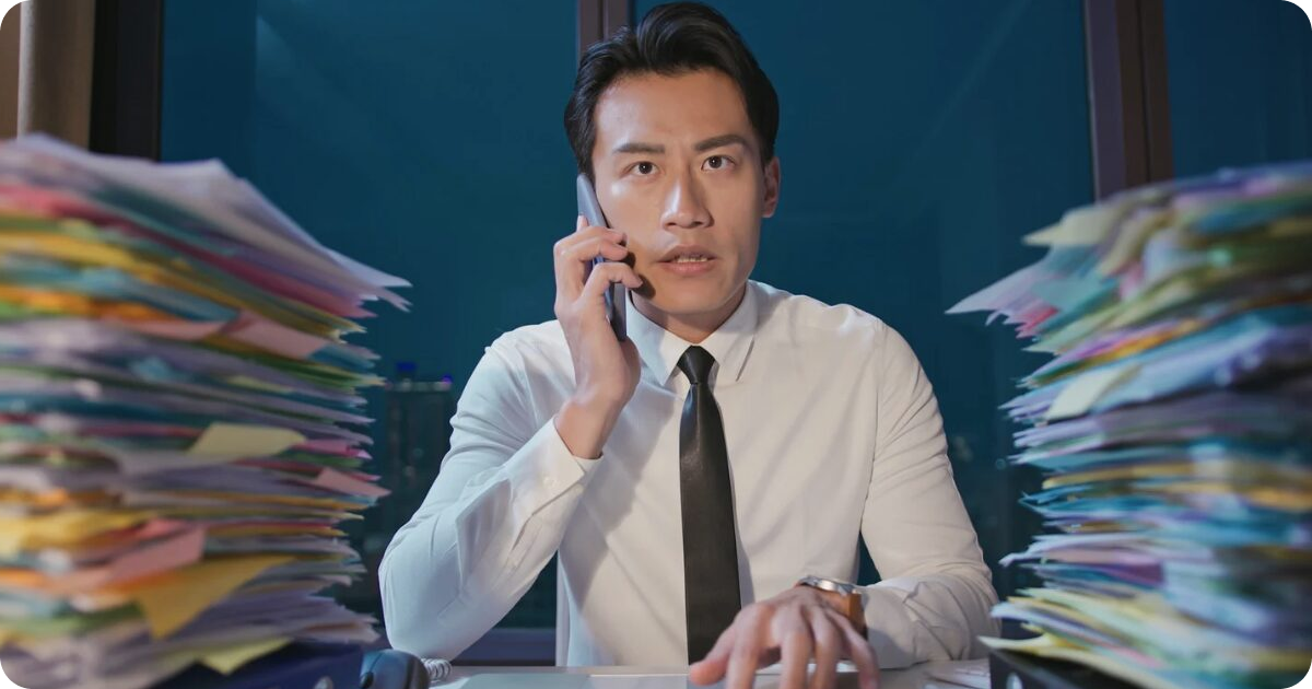 Japanese working overtime