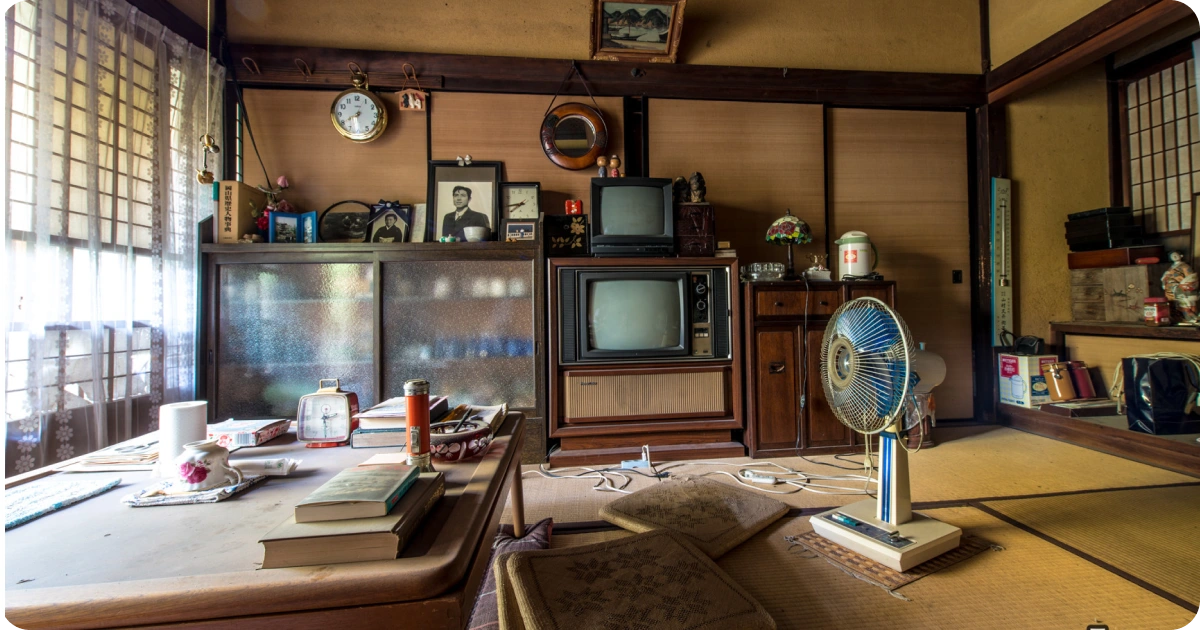 abandoned room