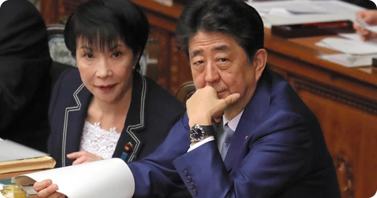 Abe and the new pm