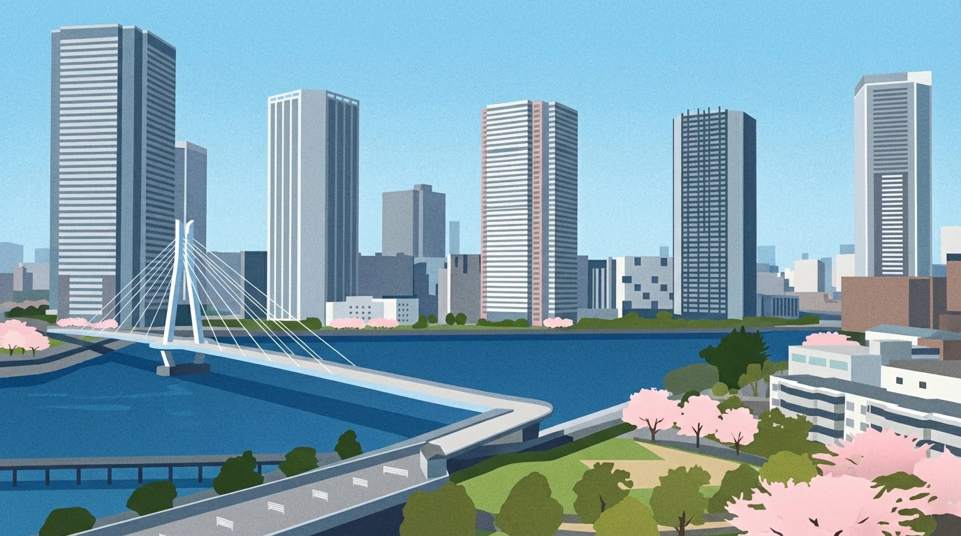 Tokyo Neighborhood Guide: Shinonome, Koto