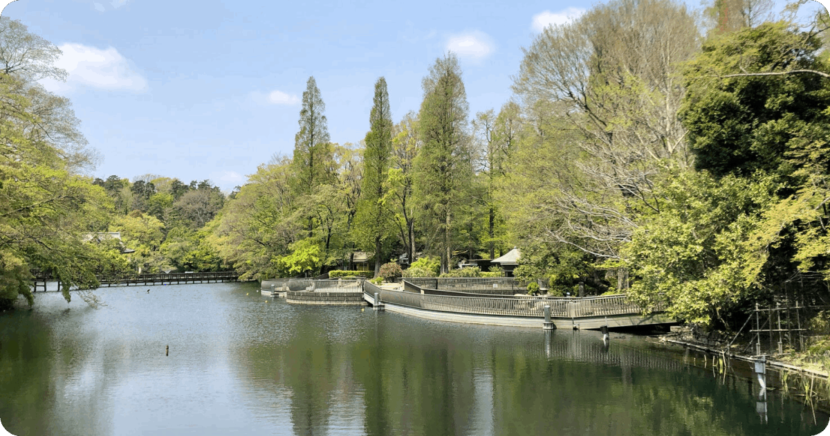Neighborhoods in Tokyo with the most parks and green space