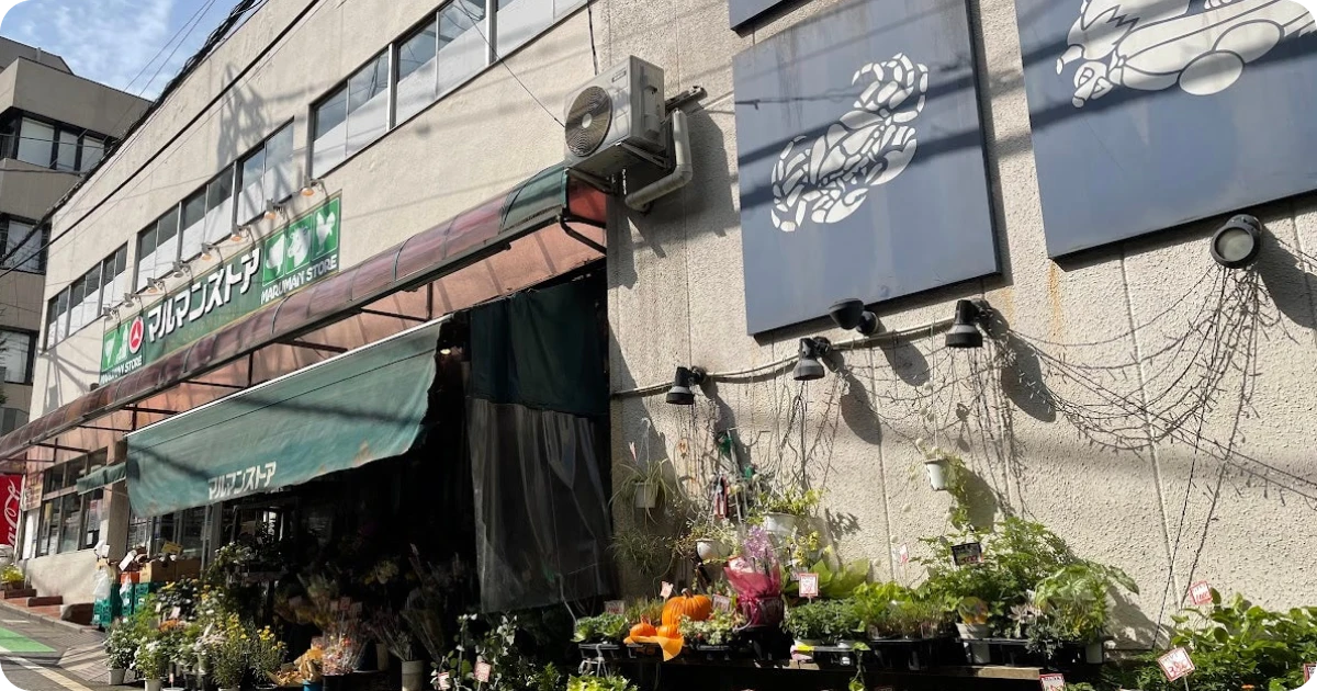 Supermarket in Sangubashi