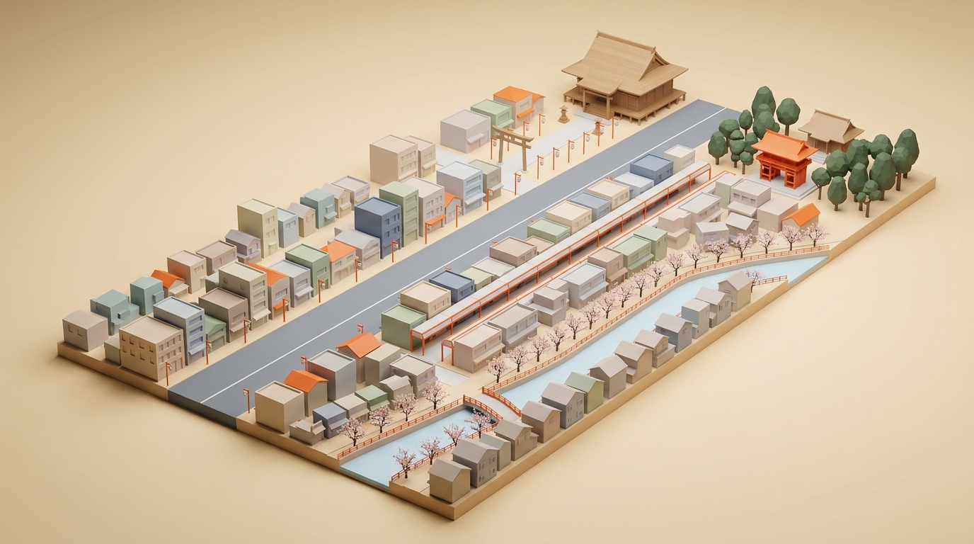 Living in Monzen-Nakacho, Tokyo: Old-Town Streets, Two Subway Lines and the Trade-Offs